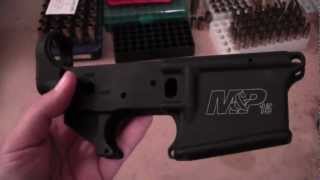 Smith & Wesson M&P15 Stripped Lower Receiver - YouTube