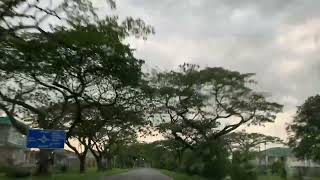 Dhikr of Allahumma azirni Minan nar on an empty road while driving