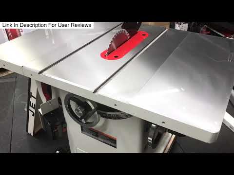 Review of the Jet Xacta Table Saw Youtube Thumbnail