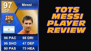 FIFA 13 - MESSI TOTS PLAYER REVIEW