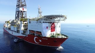 Milli gemi Fatih, Akdeniz'de ilk sondaj için yola çıktı