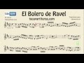 Bolero ravel partitura saxo