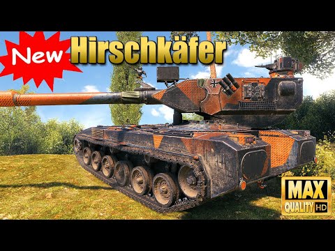 New Hirschk  fer  First 10k damage and win   World of Tanks