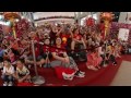 360 Video. Lion Dance in Kuala Lumpur KL Malaysia. Happy Chinese New Year 2017. Watch 1440s quality