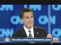 Mitt Romney and Newt Gingrich views on Palestine - 2012 Debate