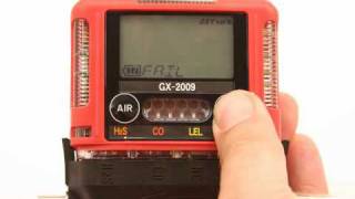 Gx 09 Gas Monitor Training Calibration Mode Youtube