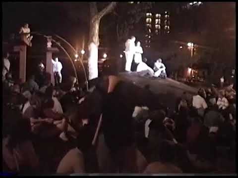 Copernicus performance King Lear Washington Sq Park, NYC. 9/12/1996