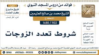 1102 -1480] شروط تعدد الزوجات  - الشيخ محمد بن صالح العثيمين