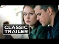Trailer 1 do filme The Bourne Ultimatum