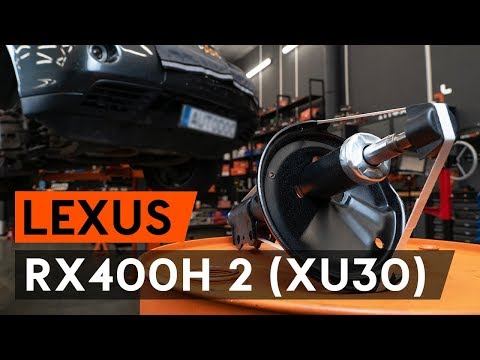 Как заменить стойку амортизатора передней подвески на LEXUS RX400h 2 (XU30) (TUTORIAL AUTODOC)
