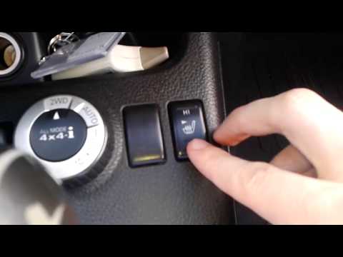 Video: How to turn on the heated seats in the Nissan X-Trail?