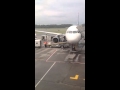 Casket coming out of airplane