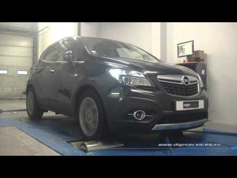 Opel Mokka 1.7 cdti 130cv Reprogrammation Moteur 174cv Digiservices Paris 77 Dyno