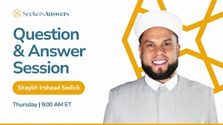 65 How does reflection deepen one’s faith? - Live Video Answers - Shaykh Irshaad Sedick