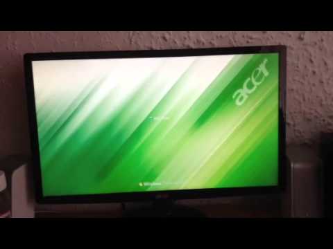 Booting Windows 7 Acer Aspire X3950 June 2014