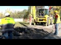 Cemex Polska - Budowa drogi w Rudnikach w technologii betonu wałowanego
