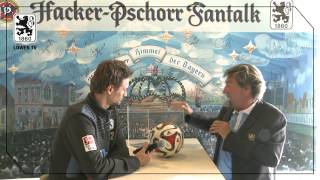 Hacker-Pschorr-Fantalk nach dem 2:1 gegen den Club (17.05.2015)
