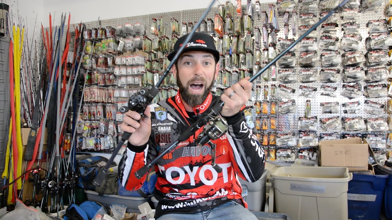 Best Spinning and Casting Rod Combos with Iaconelli Bass Fishing Video