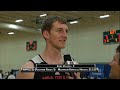 Cody Zeller at the NBA Draft Combine 2013