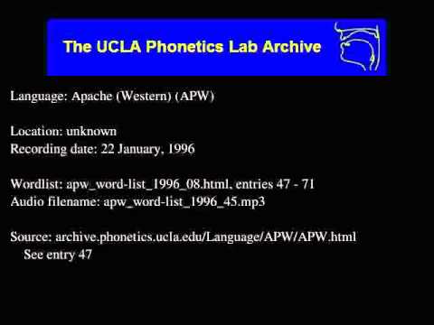 Western Apache audio: apw_word-list_1996_45