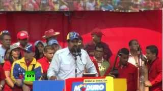 Николас Мадуро начал предвыборную кампанию