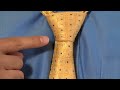 How To Tie and Dimple your Necktie (Full Windsor)