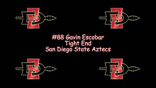 Gavin Escobar Named Aztec Warrior vs. SJSU - SDSU Athletics