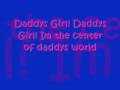 Daddys Girl - Red Sovine Lyrics on screen