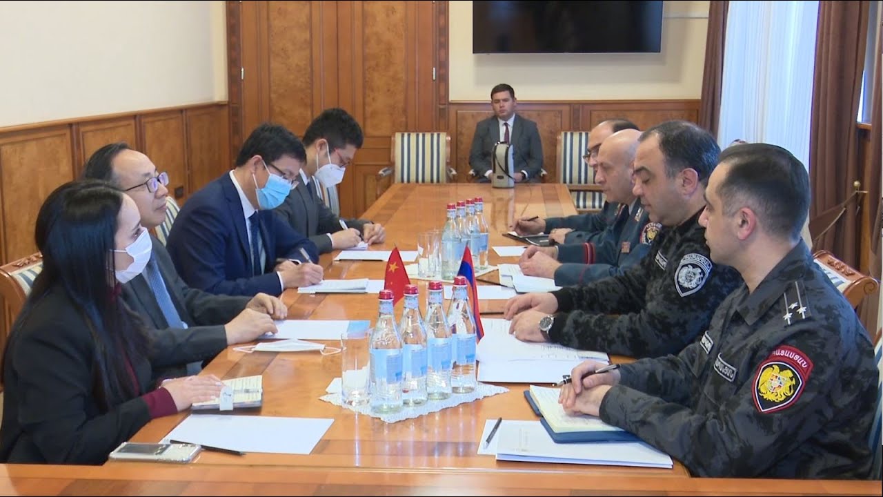 Չինաստանի դեսպանին է ներկայացվել Հայաստանի ոստիկանությունում ընթացող բարեփոխումների ընթացքը