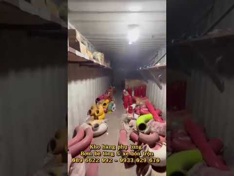 Kho hàng phụ tùng bơm bê tông Cửu Long