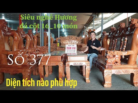 Diện tích phòng khách như nào phù hợp bộ nghê hương đá 16_10 món (số 377)/Đồ Gỗ Trâm Anh _0794455222