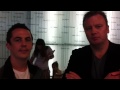 Teage and Chris from Gingerboy chat with Shearer's Bookshop