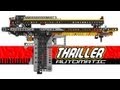 Slide action lego crossbow pistol