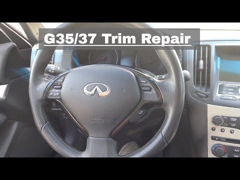 Infiniti G35 G37 Steering wheel Trim Repair