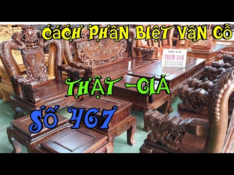 Cách Lựa Chọn Đồ Gỗ Tốt Nhất Bộ Rồng Bát Tiên Cột 12 Mun Đuôi Công |Đồ Gỗ Trâm Anh| Số 467