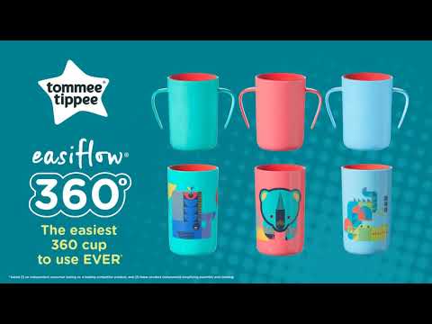 Tommee Tippee Easi-Flow 360 Handled Cup 6m+