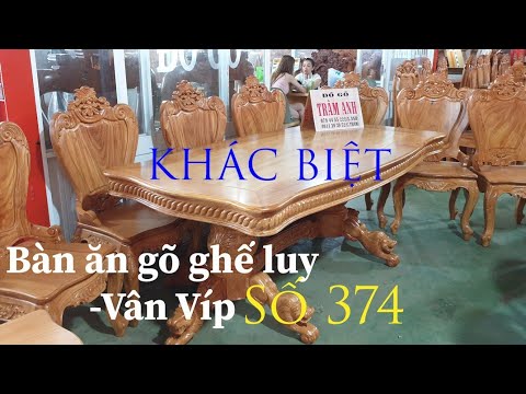 MÊ MẨN với 2 bộ bàn ăn gõ ghế luy mẫu mới HÓT NHẤT( Số 374)/Đồ Gỗ Trâm Anh_0794455222