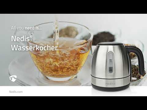 Wasserkocher Edelstahl 1.0 Liter - dirsch Haustechnik