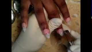 How To Do Stiletto Diamond Nails