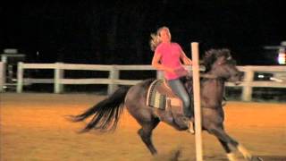 Bethel Road Saddle Club Adult Pole Riders Mary 130726 