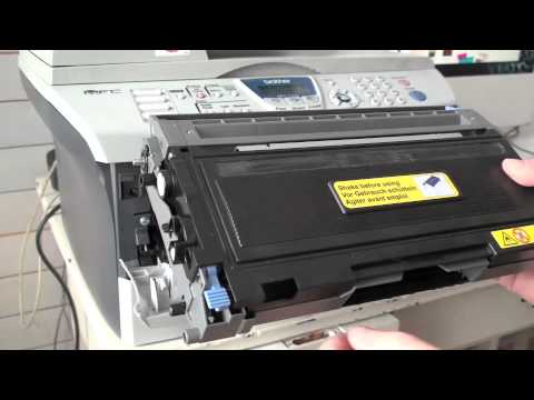 Brother MFC-7420 Toner + Drum installation. Duration: 12:40. Total Views: 14,316