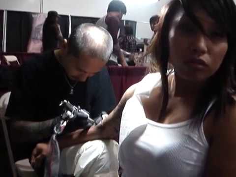 Cyn's 2nd Tattoo Session with Shige 9:57