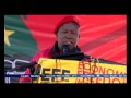 Julius Malema, formally launched his political party - the Economic Freedom Fighters