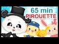 Pirouette, Cacahuète - 1h - Chansons et comptines des Titounis