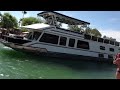 Lake Havasu Houseboat in Channel