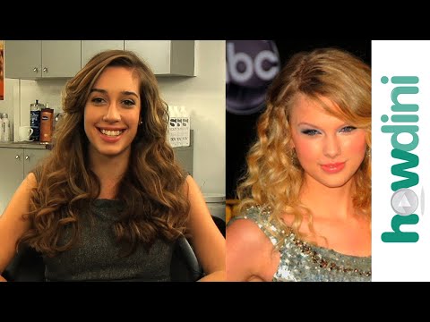 How To Curl Your Hair With A Curling Iron - Taylor Swift Look Tutorial how to do taylor swift updo. How To Curl Your Hair With A Curling Iron - Taylor Swift Look Tutorial