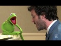 Bret McKenzie and Kermit the Frog sing