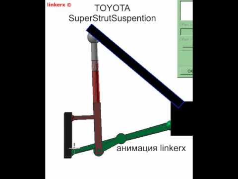 Toyota superstrut suspension work подвески