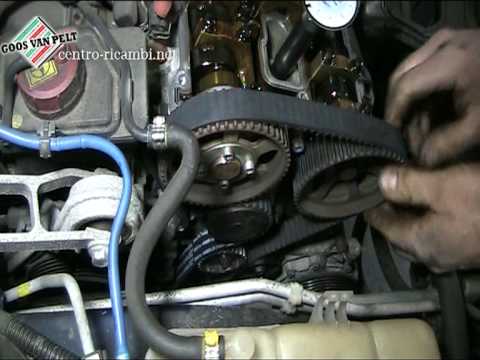 Quick overview replacing timing belt Alfa T-Spark 16v