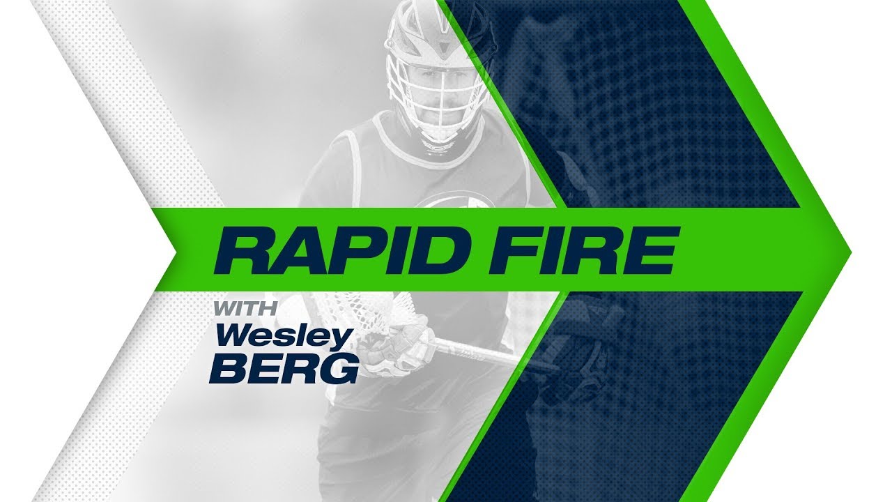Rapid Fire with Wesley Berg